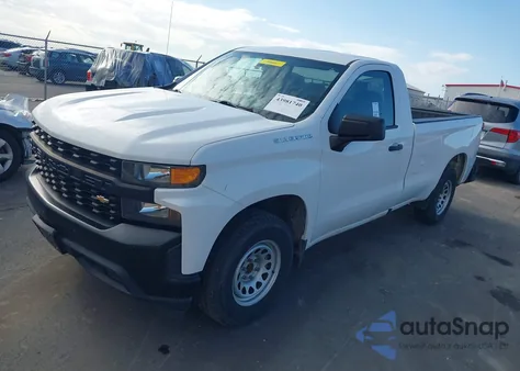 2021 Chevrolet Silverado 1500 2Wd Long Bed Wt from USA, damaged, VIN 3GCNWAEH3MG369851